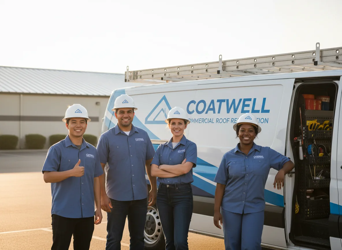 Commercial roof coating company in Bourneville, OH